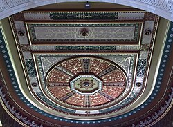 Décorations néo-renaissance du chœur d'après Giulio Romano