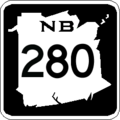 Shield of New Brunswick Highway 280