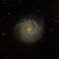 Spirální galaxie NGC 3184