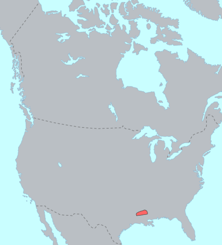 Pre-contact distribution of the Natchez people
