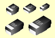 SMD chip style of niobium electrolytic capacitors Nb-SMD-Electrolytic capacitors.png