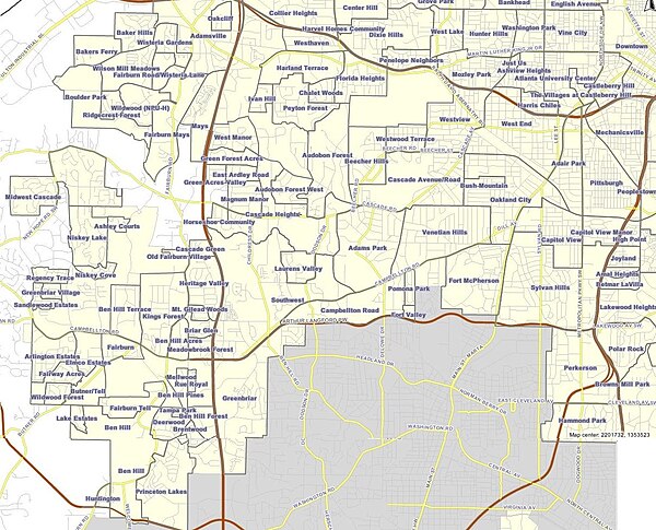 Neighborhoods of Southwest Atlanta