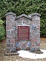 Historical plaque honouring McClung located in Chatsworth, ON