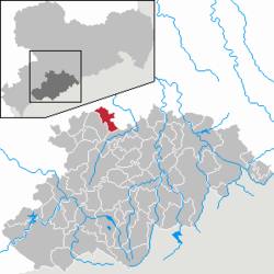 Kart over Neukirchen