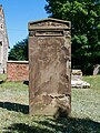 Nineteenth-century grave outside the medieval All Saints' Church in Foots Cray.