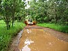 Getting around in the rainy season can be challenging