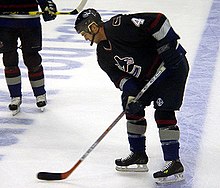 Baumgartner with the Canucks during the 2005-06 season. Nolan Baumgartner.jpg