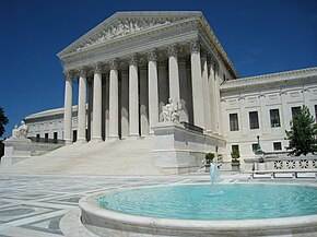 Supreme Court Building Oblique facade 3, US Supreme Court.jpg