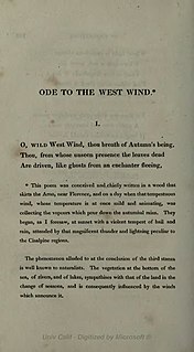 Ode to the West Wind