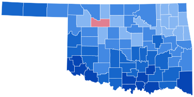 Risultati delle elezioni presidenziali dell'Oklahoma 1936.svg