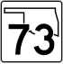 State Highway 73 marker