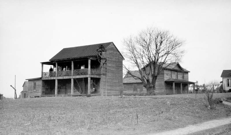 File:Orange County Training School (left) c. 1916, Chapel Hill.png