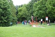 Aufnahme vom Münchner Ostpark am 25. Mai 2017.