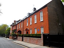 20 Holland Park Road, home of the caricaturist Phil May PHIL MAY - 20 Holland Park Road Holland Park London W14 8LZ.jpg