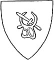 Polski: Herb Pomian z pieczęci Chebdy z 1306 English: Coat of arms Pomian from the seal of Chebda, 1306