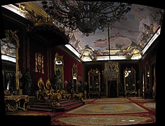 Salón del Trono del Palacio Real de Madrid (siglo XVIII).