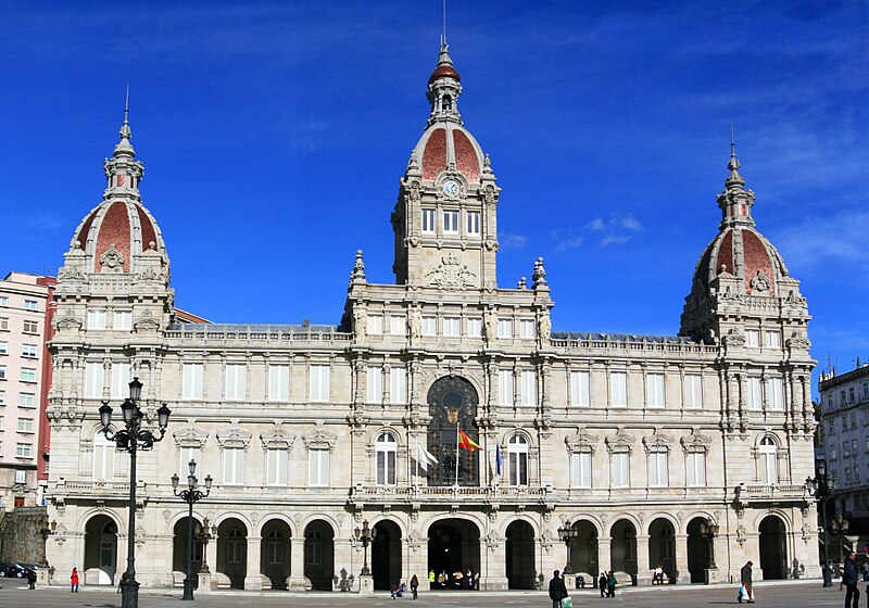 File:Palacio Municipal de María Pita - A Coruña - 31-01-09.jpg