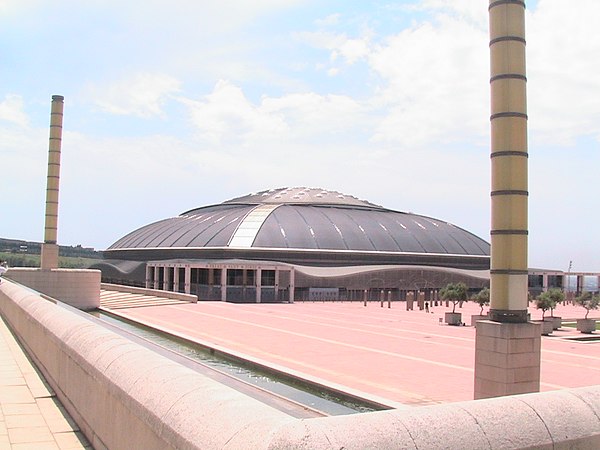 The Palau Sant Jordi in Barcelona hosted the final Four