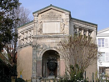 Fontaine du Château d'eau de Montmartre.