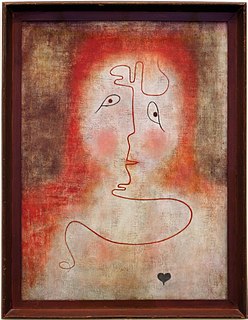 <i>In the Magic Mirror</i> Painting by Paul Klee