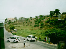 Irrigated land in town.