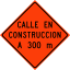 Peru road sign PC-1