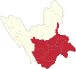 First (left) and second (right) legislative districts of Valenzuela.