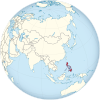 Philippines on the globe (Asia centered).svg
