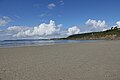 La plage de Trez Bellec : vue en direction de la pointe de Pen ar Vir.