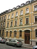 Apartment building in closed development