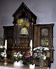 Gnadenaltar mit Gnadenbild in der Gnadenkapelle