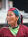 Portrait of a woman at Okhaldunga