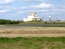 A Nutrien mine in Patience Lake. The province is the world's largest exporter of potash. PotashCorporationOfSaskatchewanPatienceLakeMine.jpg