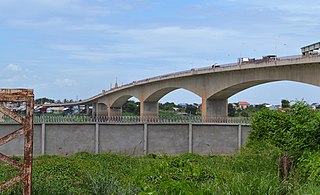 <span class="mw-page-title-main">Prek Kdam Bridge</span> Bridge in Cambodia