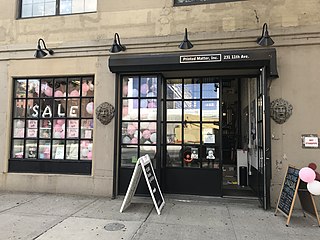 <span class="mw-page-title-main">Printed Matter, Inc.</span> Grant-supported bookstore, artist organization, and arts space