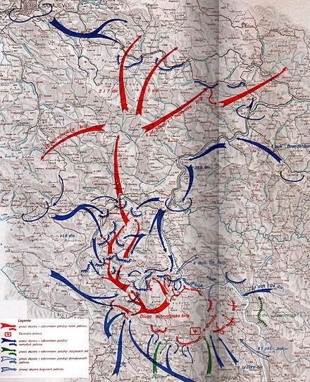 Situation in June and direction of partisan breakthrough