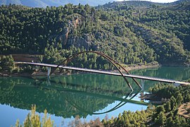 Vista sul fiume Segura