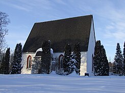 Pyhtää church in winter.JPG