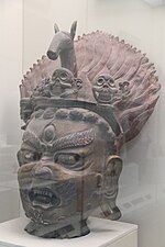 清代馬頭觀音像，藏于甘肃省博物馆，兰州，甘肃，中国