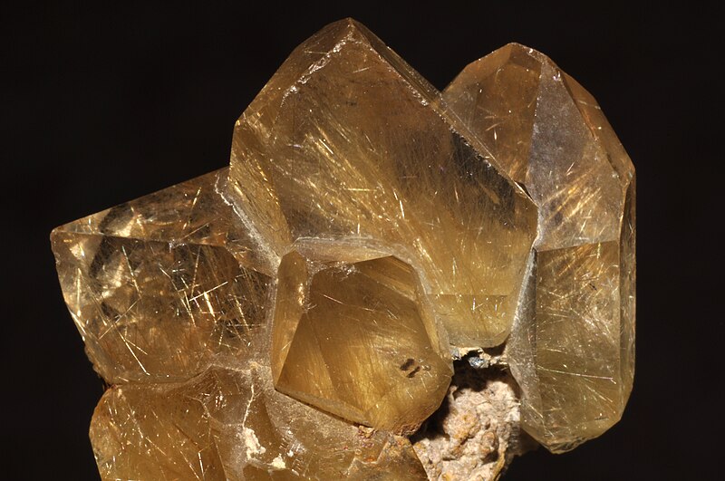 File:Quartz, rutile.jpg