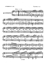Vignette pour Quintette pour piano no 1 de Farrenc