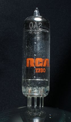 RCA voltage regulator vacuum tube.