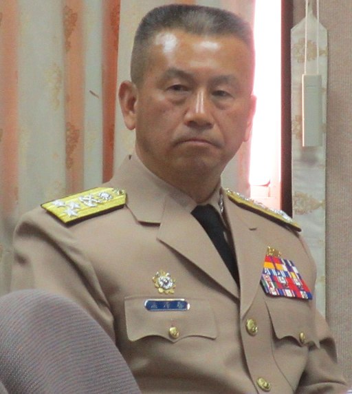 ROCN Admiral Pu Tze-chun 海軍上將蒲澤春 (台灣國防部長高廣圻等官員在立法院接受質詢 02)