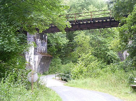 Railway bridge south hermeskeil