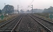 Rail tracks near Balarampur, Purulia