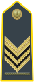 Chief Brigadier Adjutant (Sovrintendenti - Brigadiere capo aiutante) (Master Sergeant) same insignia as Chief Brigadier with star above chevron