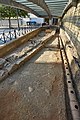 A pipeline of the Later extension of the Peisistratid Aqueduct in Syntagma Square, 5th cent. B.C. Athens.