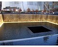 The Remembrance Pool South Tower Footprint at Twilight