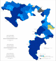 Етнички состав на Република Српска по општина во 2013 година