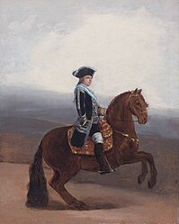 1794 Boceto para el retrato ecuestre de Manuel Godoy, duque de la Alcudia